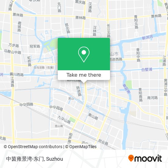 中茵雍景湾-东门 map