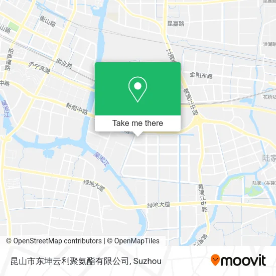昆山市东坤云利聚氨酯有限公司 map