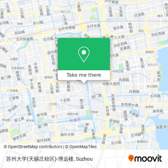 苏州大学(天赐庄校区)-博远楼 map