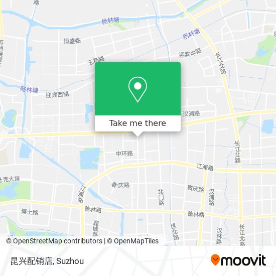 昆兴配销店 map