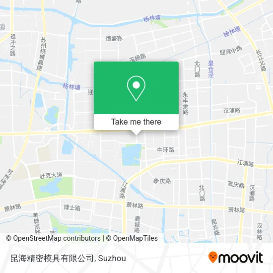 昆海精密模具有限公司 map