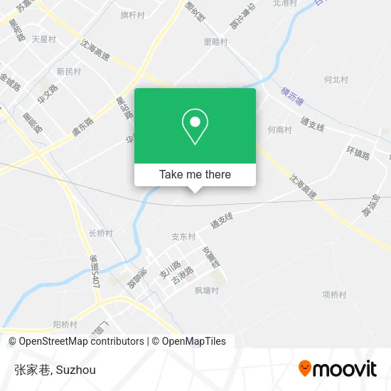 张家巷 map