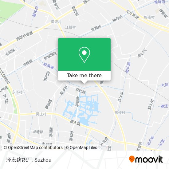 泽宏纺织厂 map