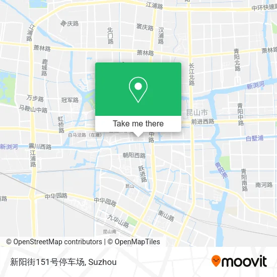 新阳街151号停车场 map