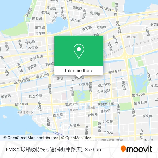 EMS全球邮政特快专递(苏虹中路店) map