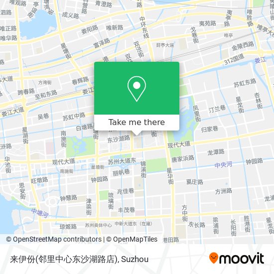 来伊份(邻里中心东沙湖路店) map
