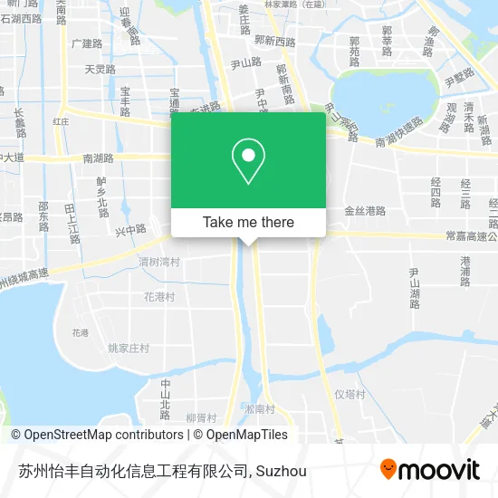 苏州怡丰自动化信息工程有限公司 map