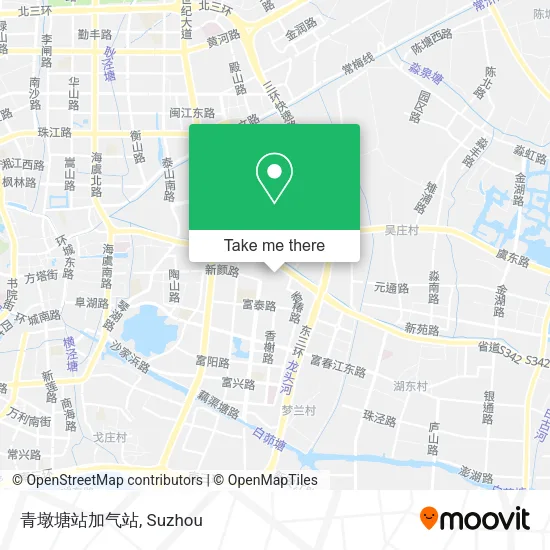 青墩塘站加气站 map