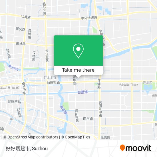 好好居超市 map