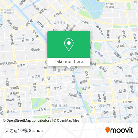 天之运10栋 map