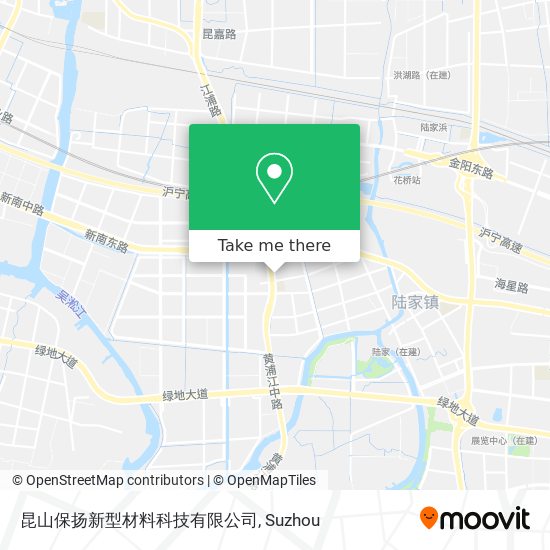昆山保扬新型材料科技有限公司 map