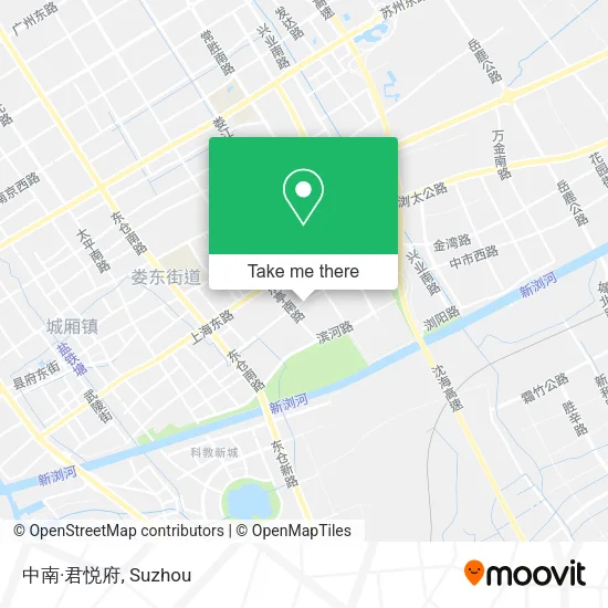 中南·君悦府 map