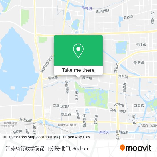 江苏省行政学院昆山分院-北门 map