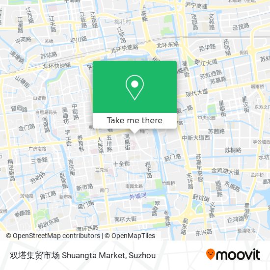 双塔集贸市场 Shuangta Market map