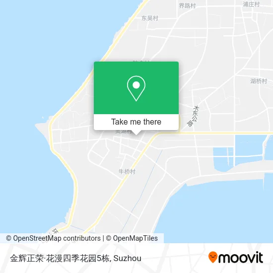 金辉正荣·花漫四季花园5栋 map