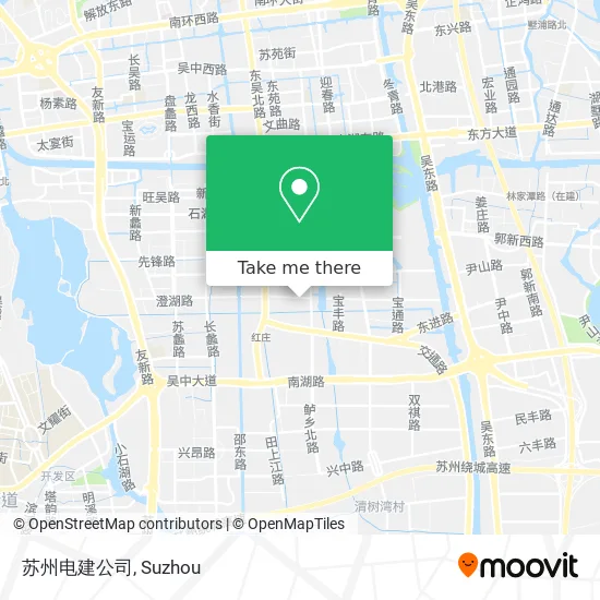 苏州电建公司 map