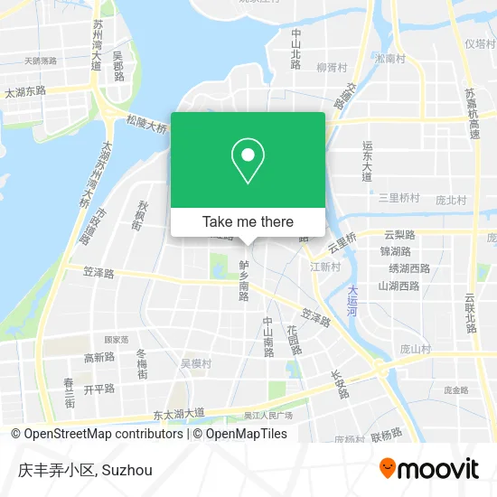 庆丰弄小区 map