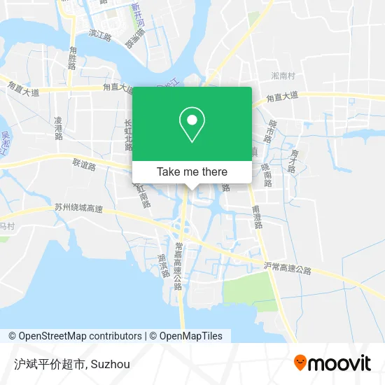 沪斌平价超市 map