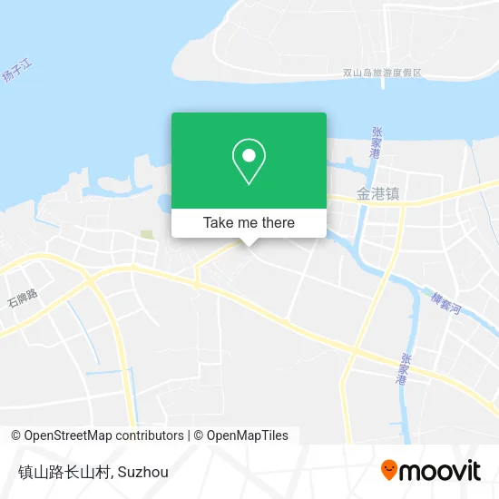 镇山路长山村 map