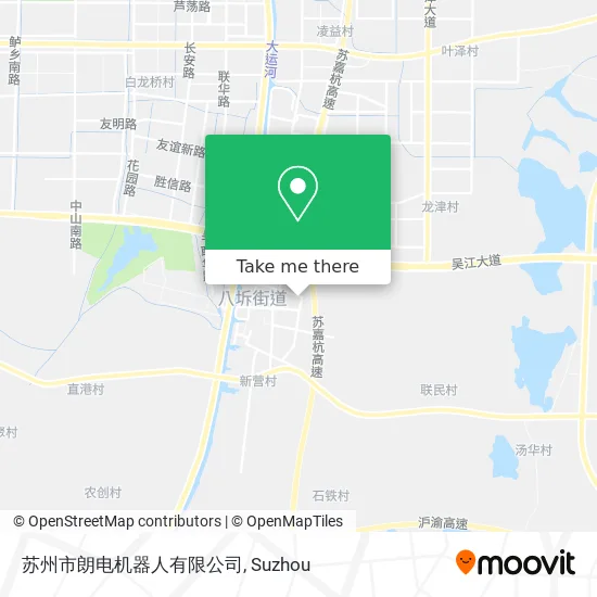 苏州市朗电机器人有限公司 map