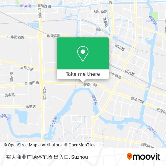 裕大商业广场停车场-出入口 map