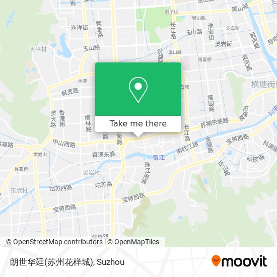 朗世华廷(苏州花样城) map