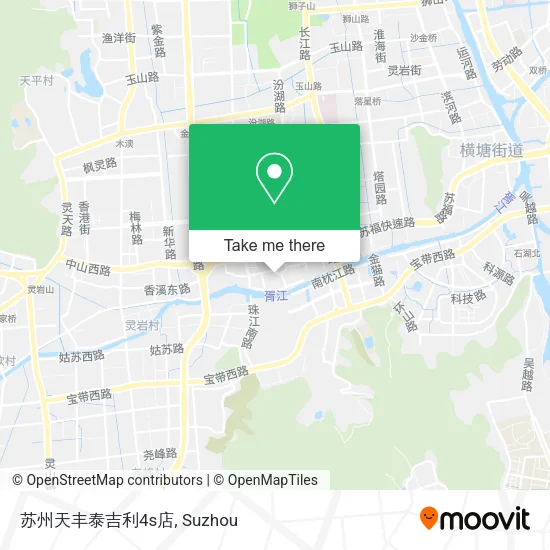 苏州天丰泰吉利4s店 map