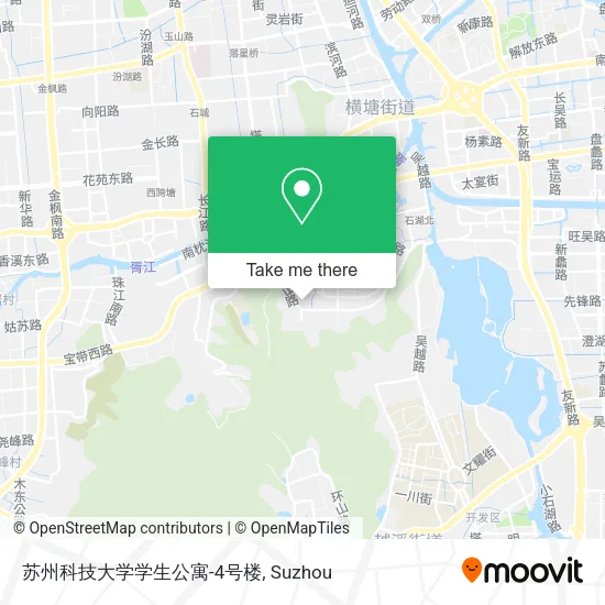 苏州科技大学学生公寓-4号楼 map