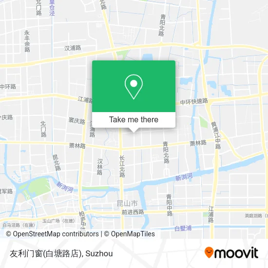友利门窗(白塘路店) map
