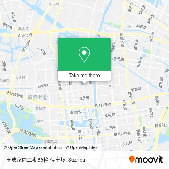 玉成家园二期36幢-停车场 map