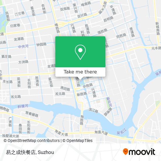 易之成快餐店 map