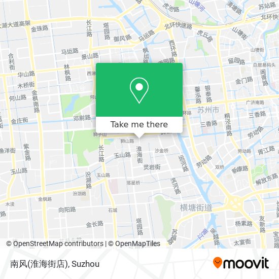 南风(淮海街店) map
