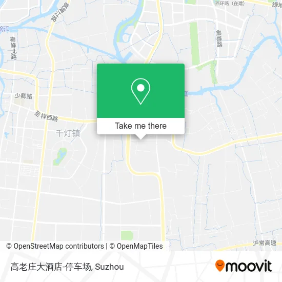 高老庄大酒店-停车场 map
