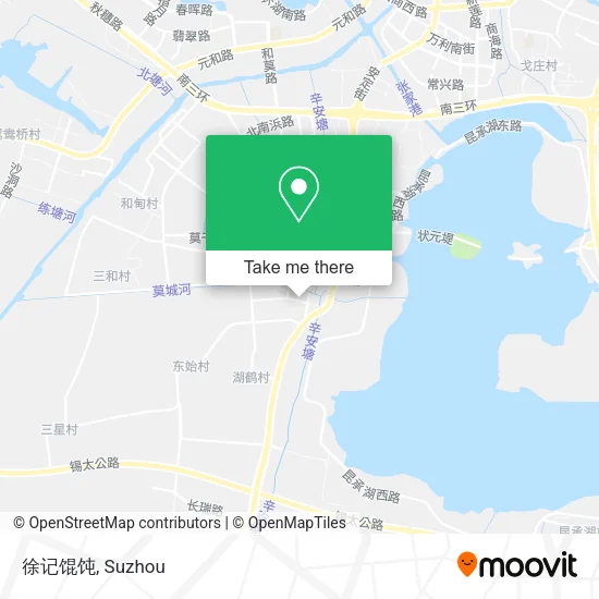 徐记馄饨 map