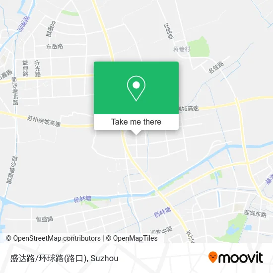 盛达路/环球路(路口) map