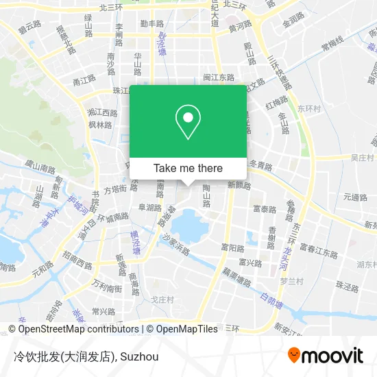 冷饮批发(大润发店) map