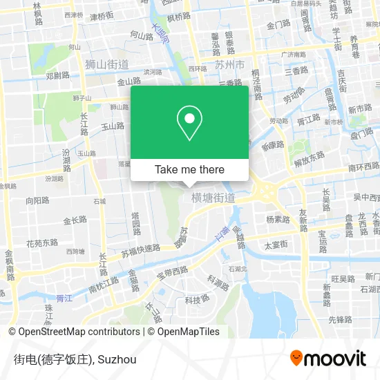 街电(德字饭庄) map