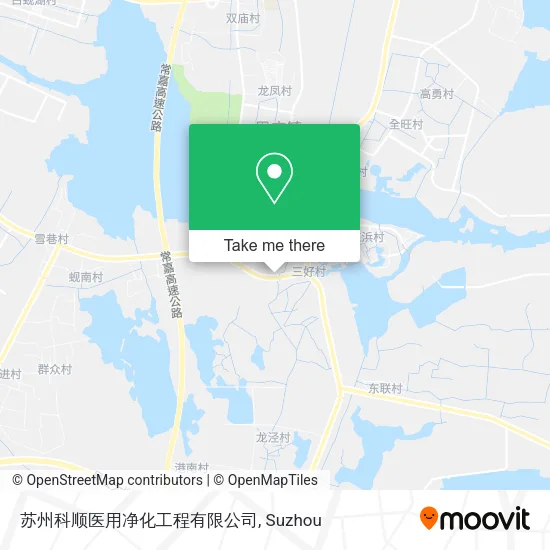 苏州科顺医用净化工程有限公司 map