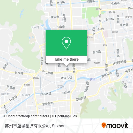苏州市盈城塑胶有限公司 map