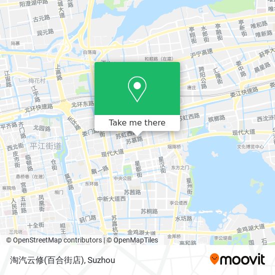 淘汽云修(百合街店) map