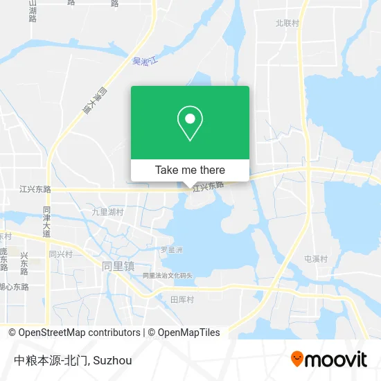 中粮本源-北门 map