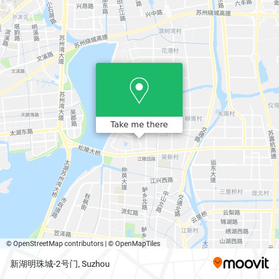 新湖明珠城-2号门 map