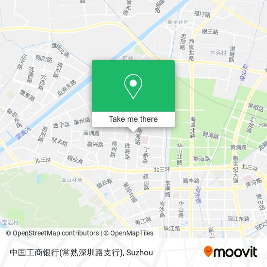 中国工商银行(常熟深圳路支行) map
