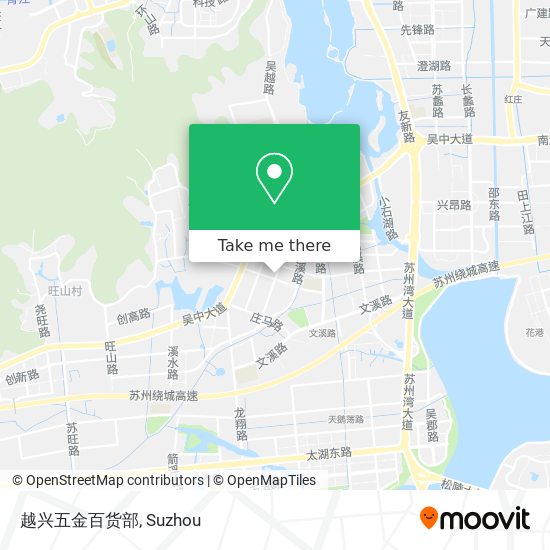 越兴五金百货部 map