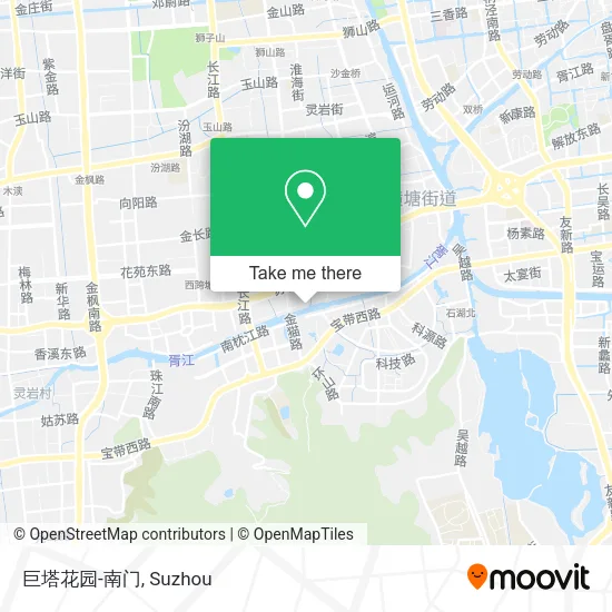 巨塔花园-南门 map