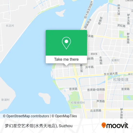 梦幻星空艺术馆(水秀天地店) map