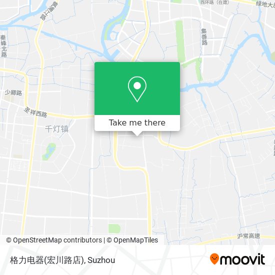 格力电器(宏川路店) map