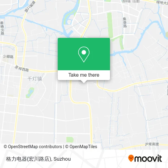 格力电器(宏川路店) map