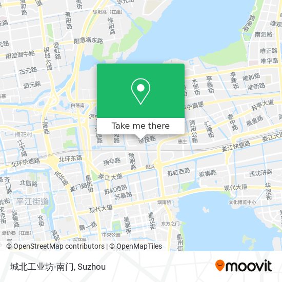 城北工业坊-南门 map