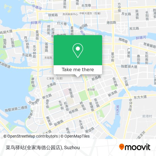 菜鸟驿站(全家海德公园店) map